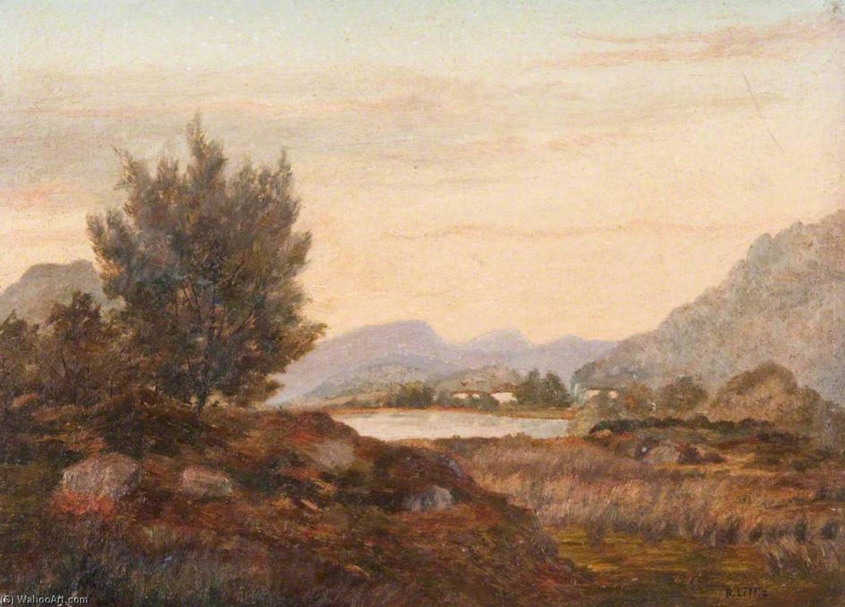 Loch Tainish, Tayvallich, Evening — Robert Lillie