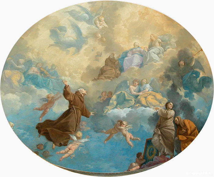 The Glorification Of Saint Bernardin De Sienne — Donato Creti