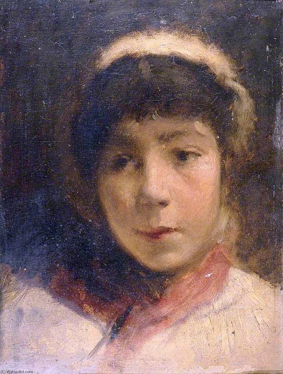 Girl In A White Cap — Charles Gogin