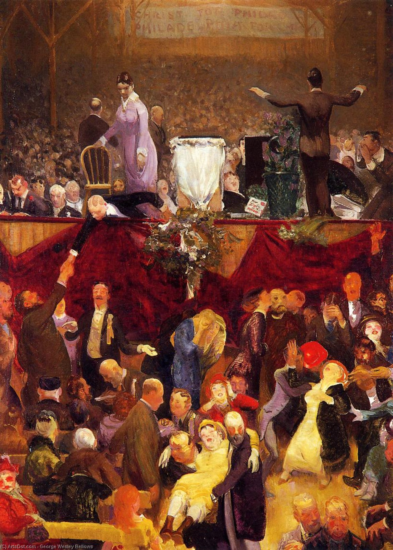The Sawdust Trail — George Wesley Bellows