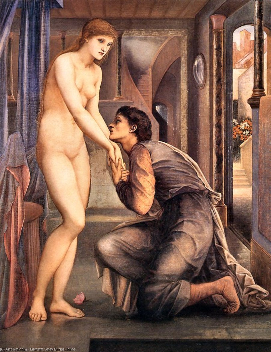 Pygmalion, The Soul Attains — Edward Coley Burne-jones