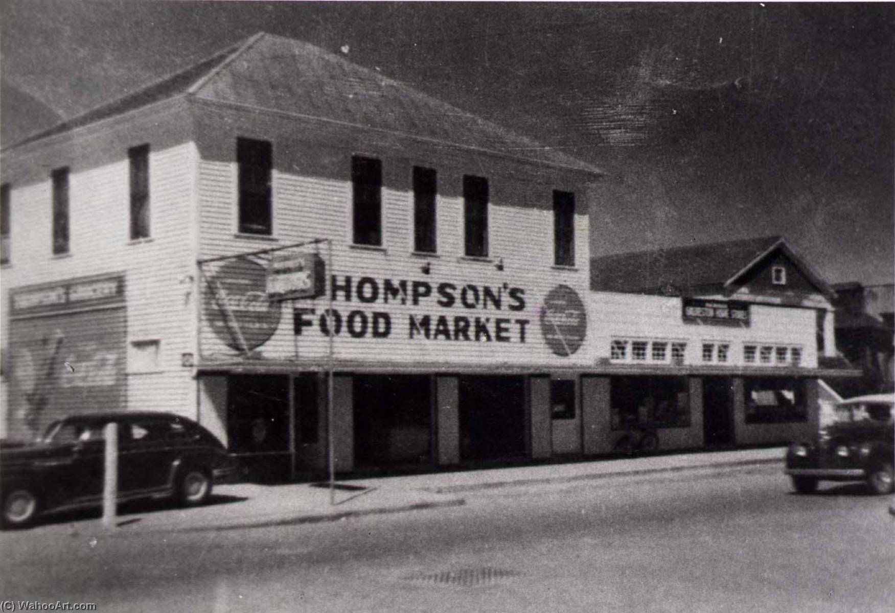 Thompson's Food Market, 38th And J, From The Corner Stores Of Galveston, Galveston County Cultural Arts Council — Betty Tichich