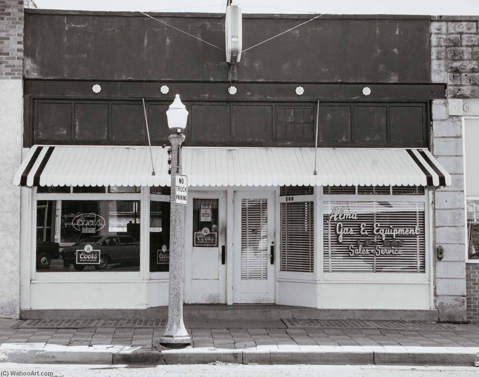 Alma Main Street, From The Kansas Documentary Survey Project — James Lyle Enyeart