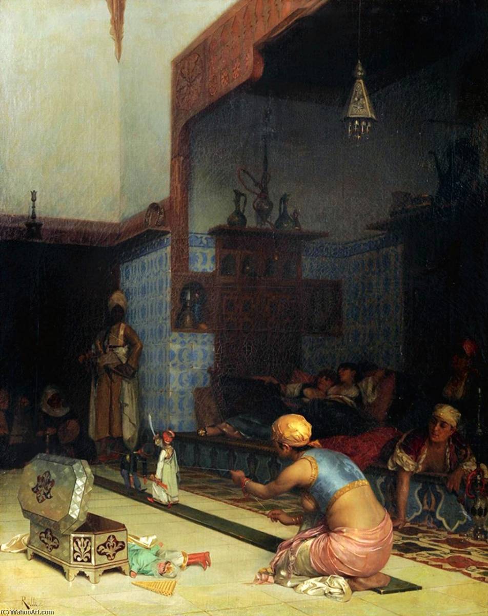 Marionettes In The Harem — Theodoros Ralli