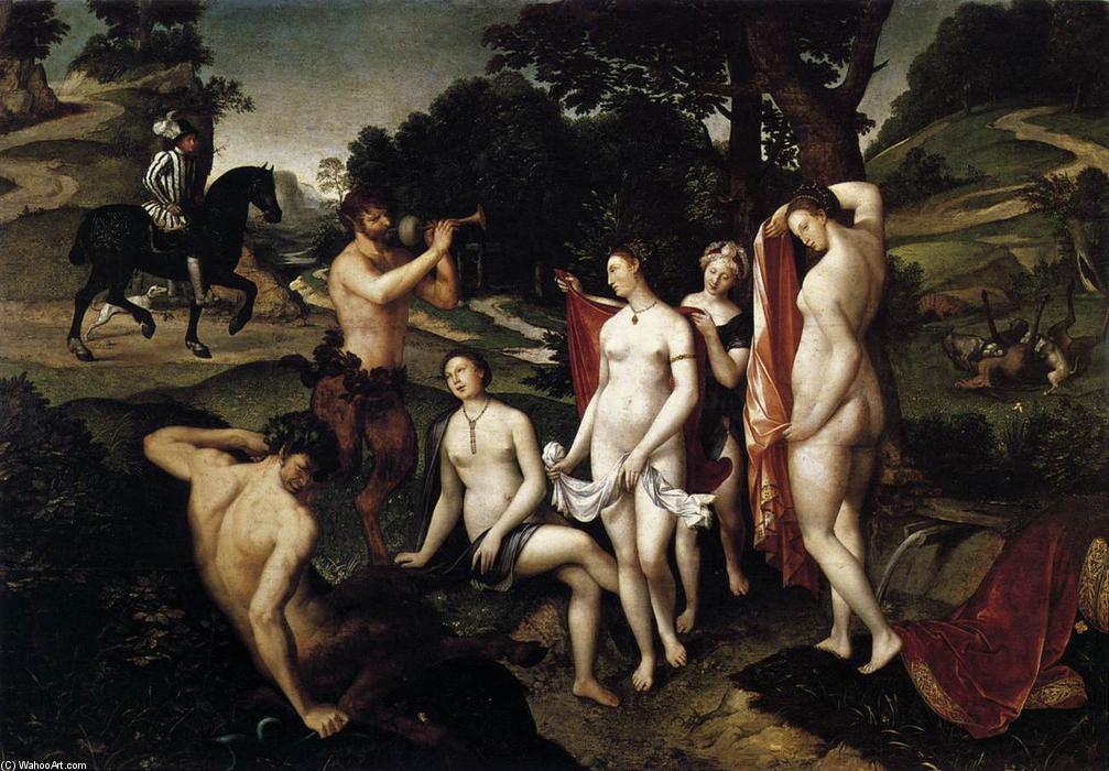 The Bath Of Diana — François Clouet