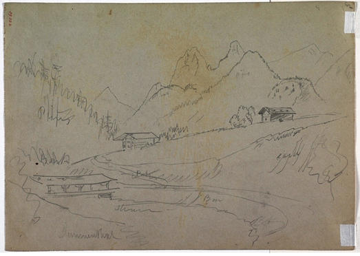 In The Simmenthal Pass — Томас Коул