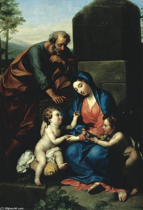 The Holy Family With The Infant St John The Baptist — Anton Raphael Mengs