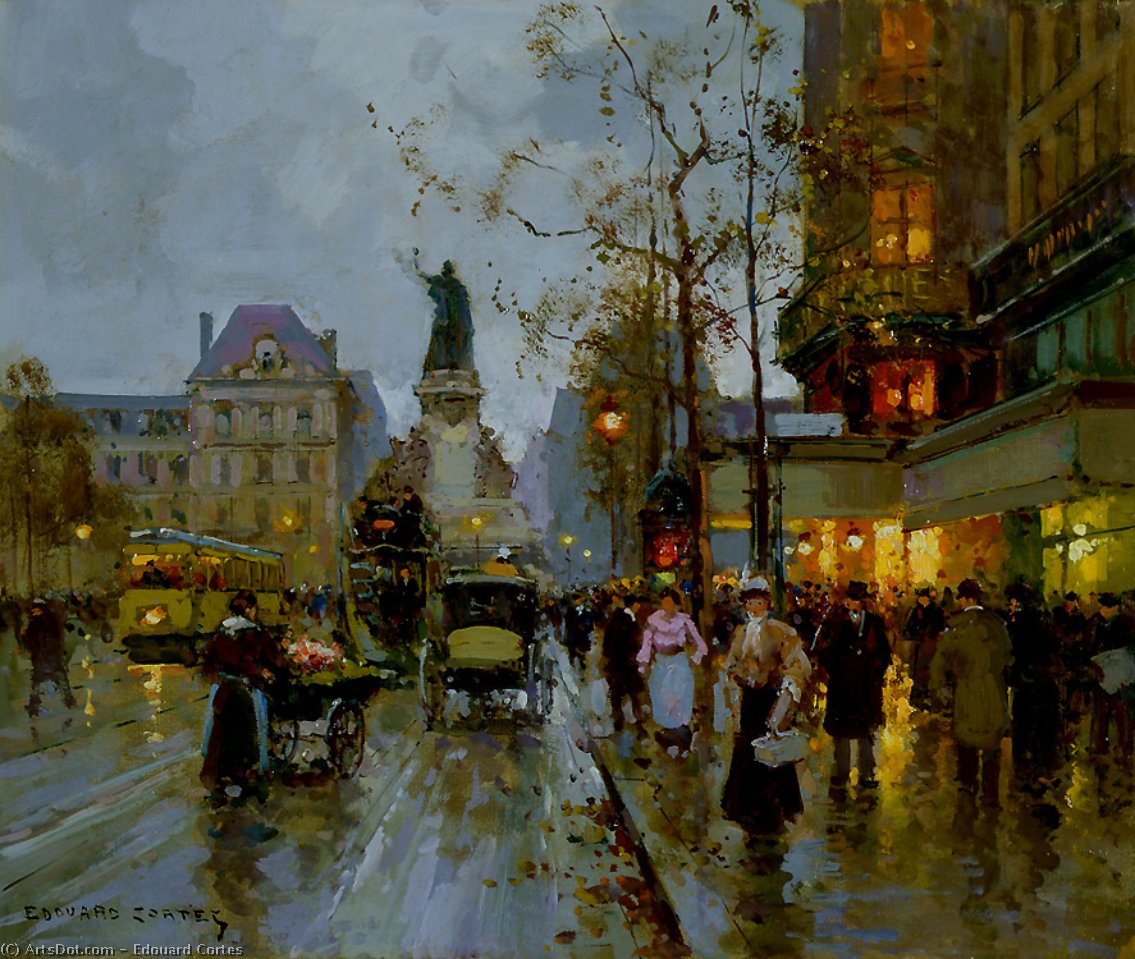 Place De La Republique — Edouard Cortès