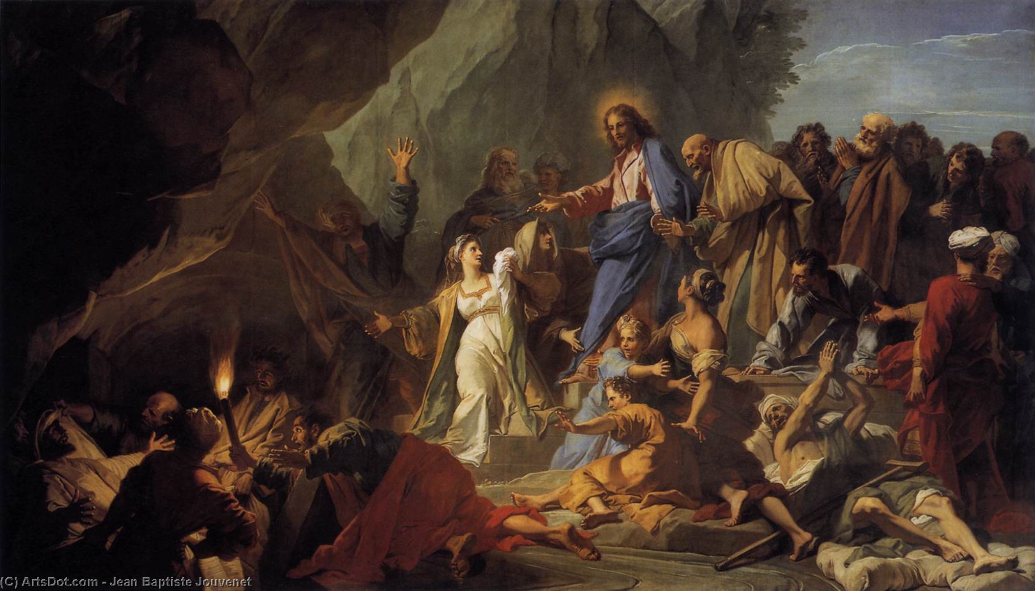 Die Auferweckung Des Lazarus — Jean Baptiste Jouvenet