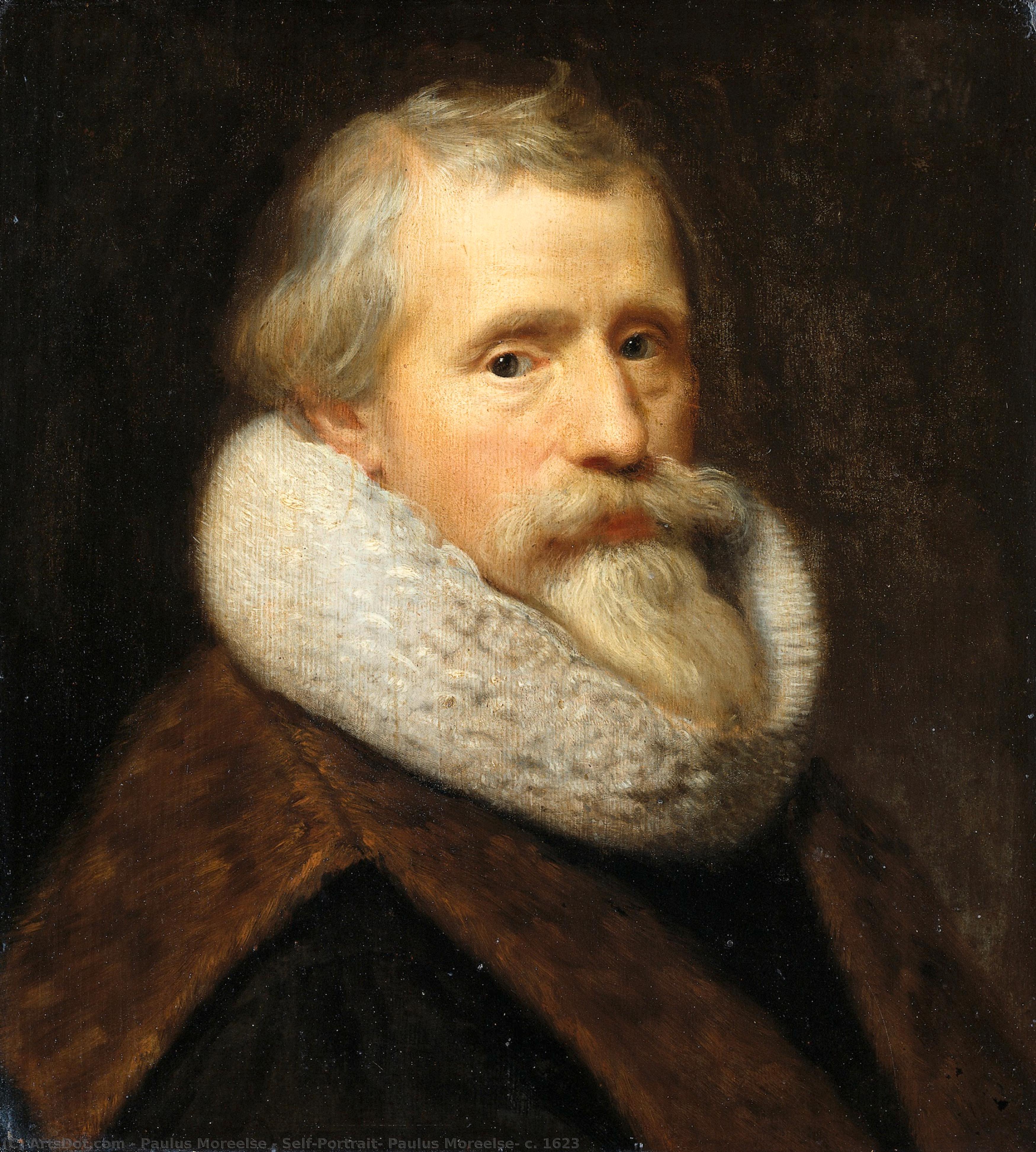 Self-portrait, Paulus Moreelse, C. 1623 — Паулюс Морельсе