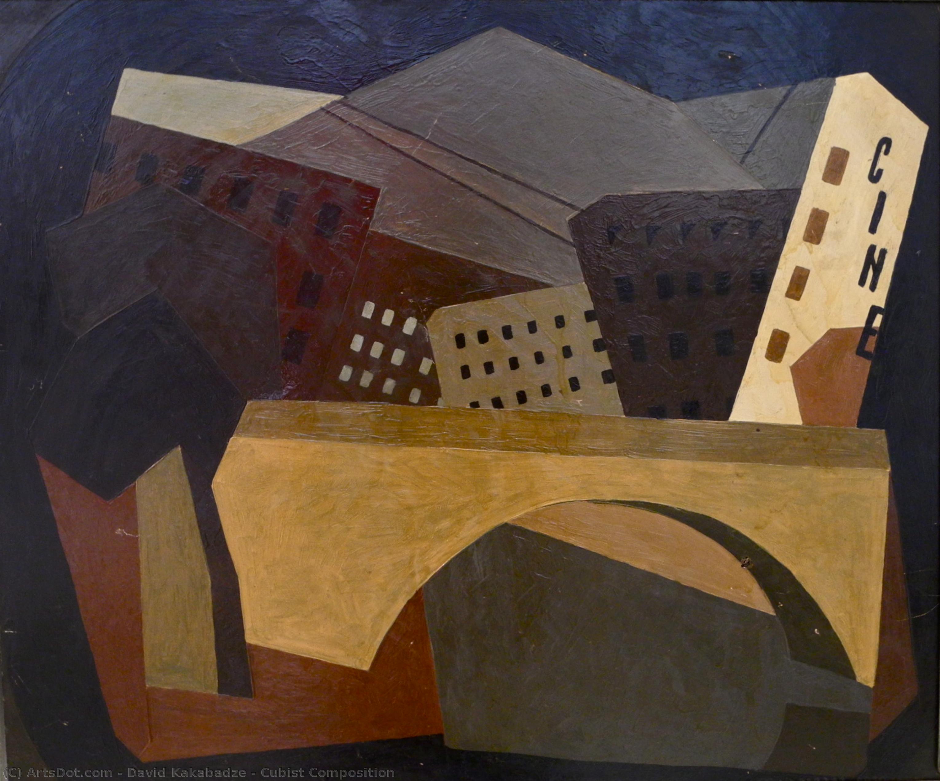 Cubist Composition — Давид Карабодзе