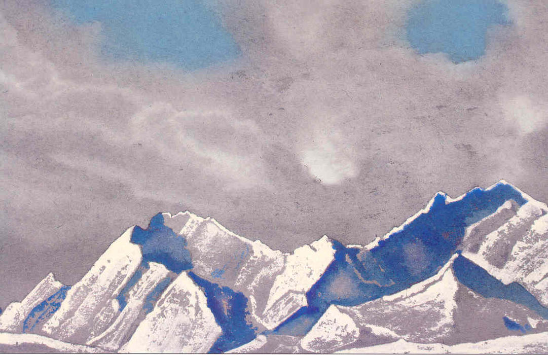 Study Of Mountains (10) — Nicholas Roerich