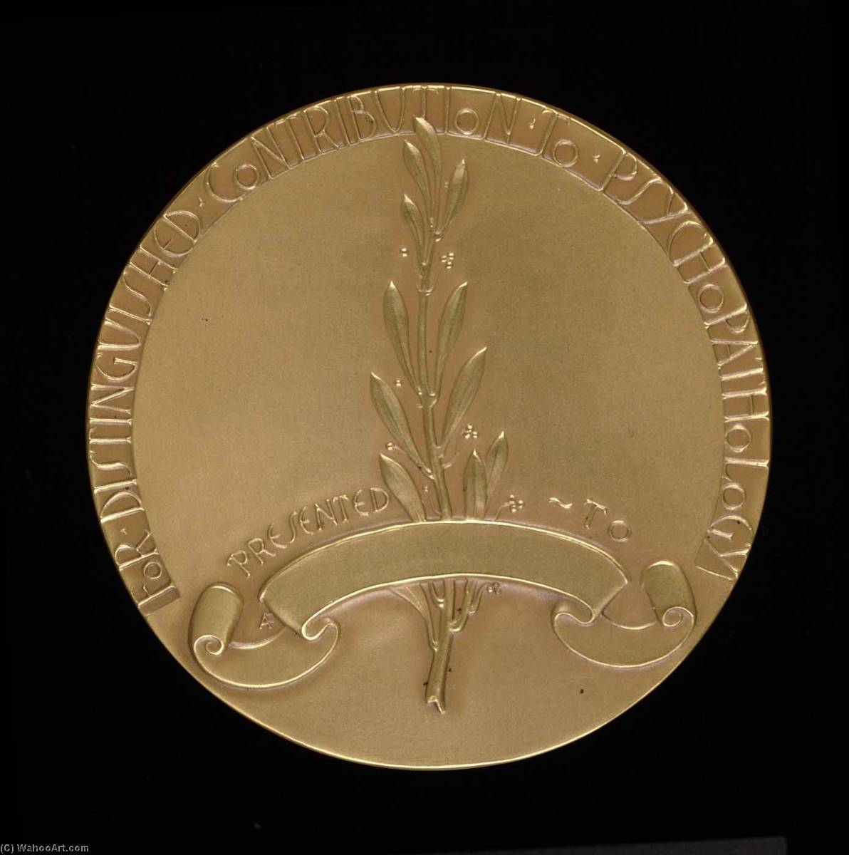 Samuel W. Hamilton Award For Distinguished Contribution To Psychopathology (reverse) — Anthony De Francisci