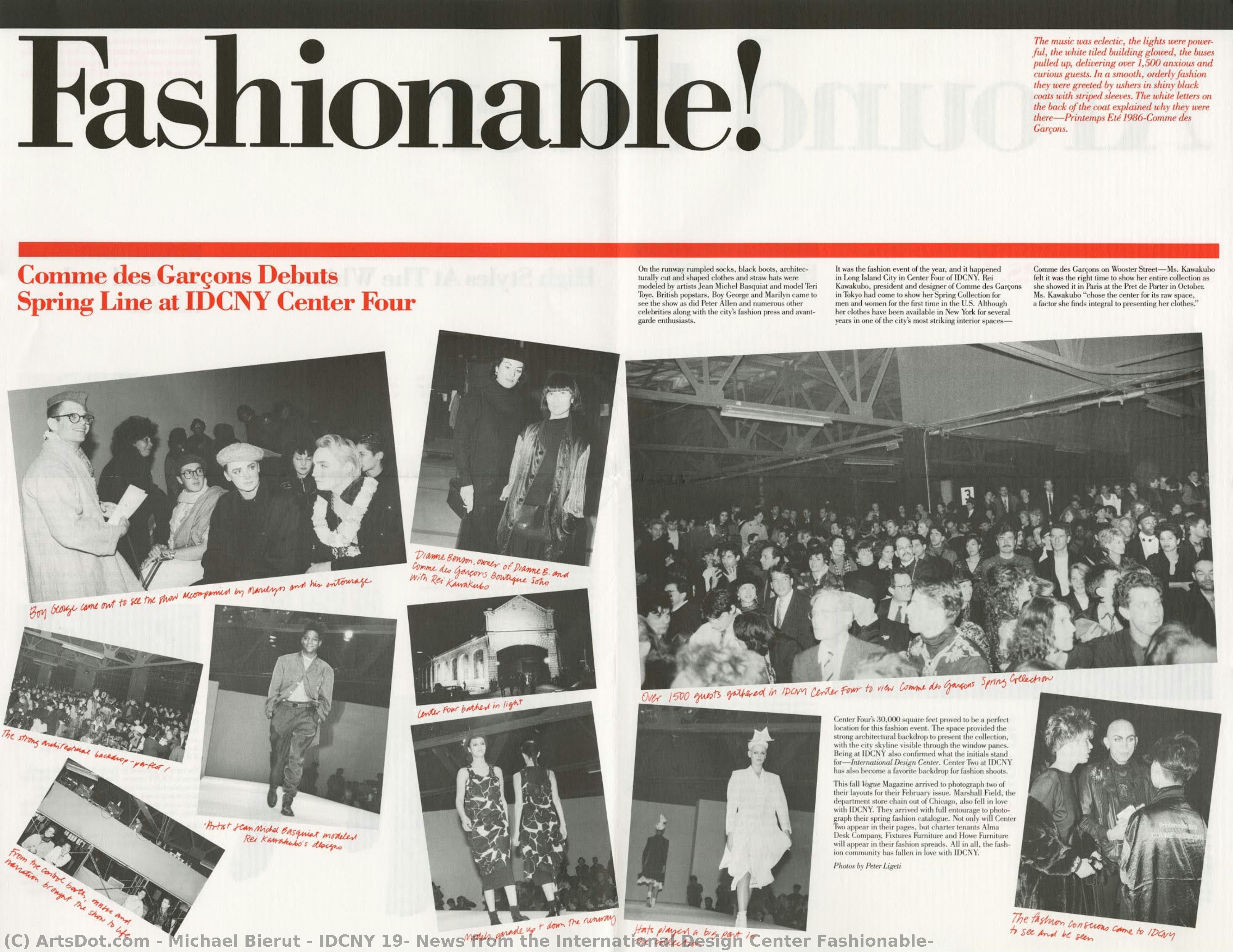 Idcny 19: News From The International Design Center Fashionable! — Michael Bierut