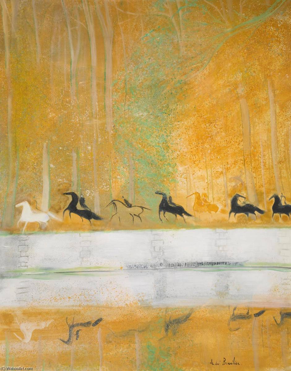 Cavalcade À Automne — André Brasilier