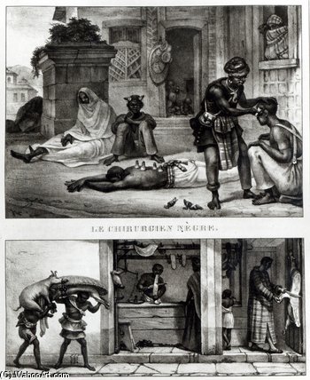 A Negro Surgeon — Jean-baptiste Debret