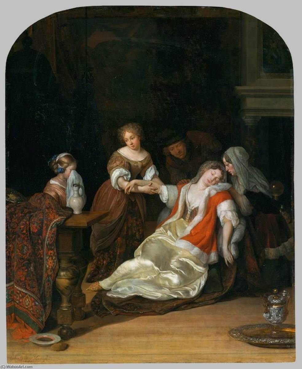 The Fainting Fit — Eglon Hendrik Van Der Neer