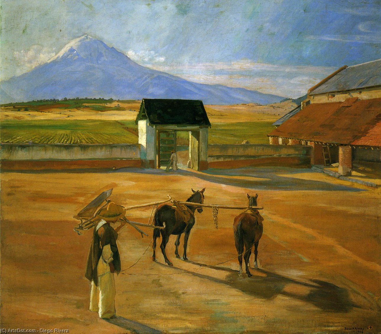 The Threshing Floor — Диего Родригес Де Сильва