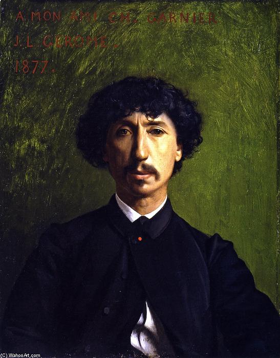 Portrait Of Charles Garnier — Jean-léon Gérôme