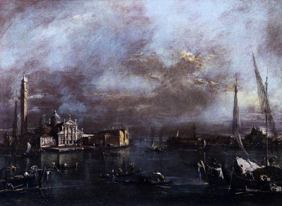 Bacino Di San Marco With San Giorgio And The Giudecca — Франческо Лазаро Гарди