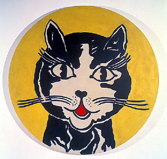 笑う猫 — ロイ・リヒテンシュタイン