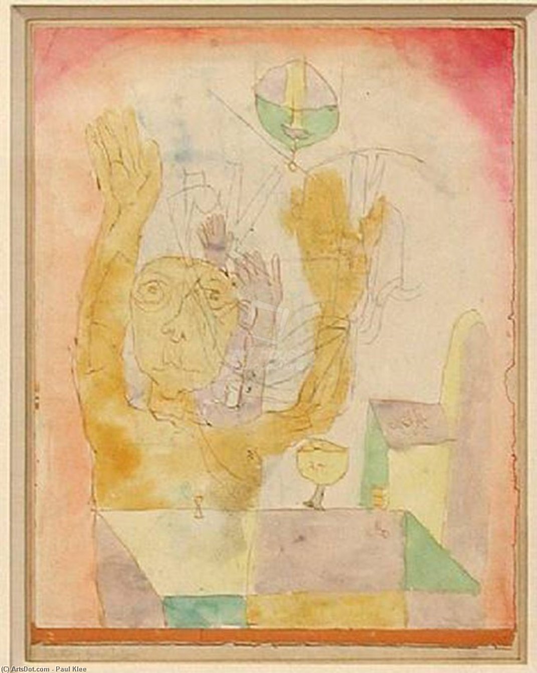 Enlightenment Of Two Sectie — Paul Klee