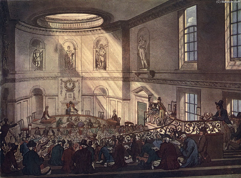 India House, The Sale Room — William Henry Pyne