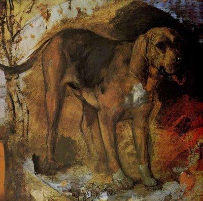 A Bloodhound — ウィリアム・ホルマン・ハント
