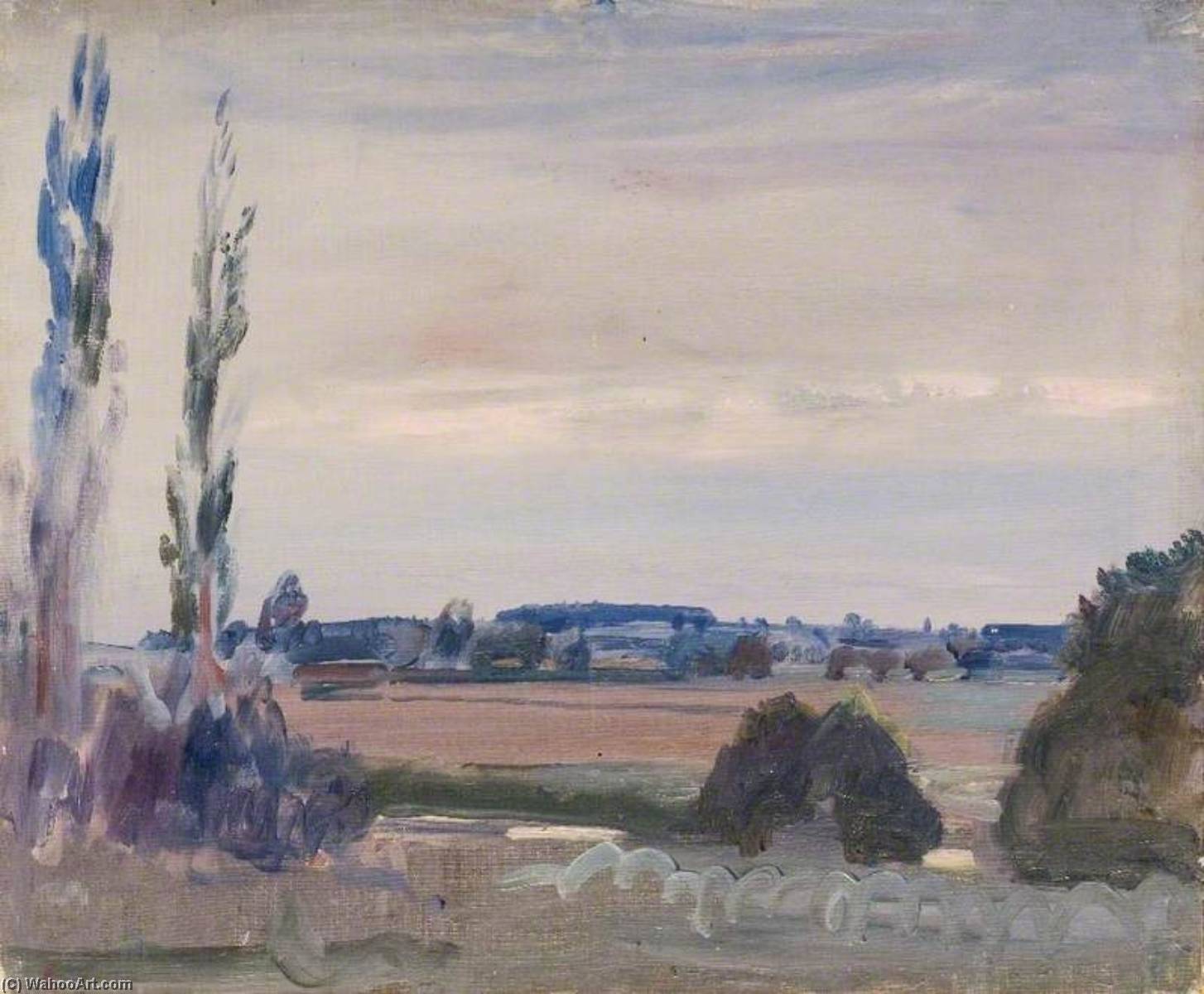 A Landscape — Sir Alfred James Munnings