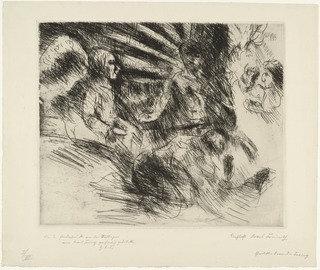 Resurrection (auferstehung) — Lovis Corinth