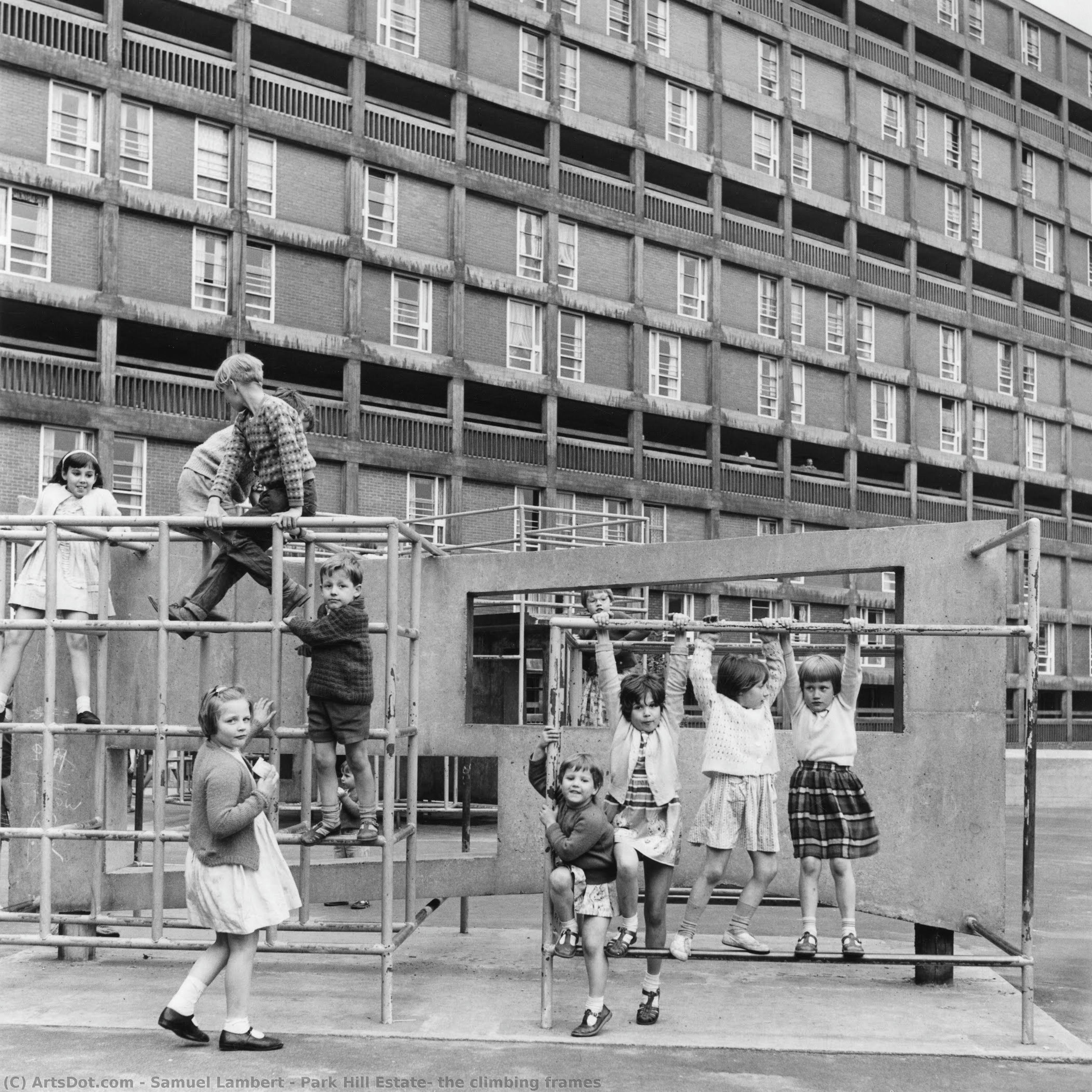 Park Hill Estate: The Climbing Frames — Samuel Lambert