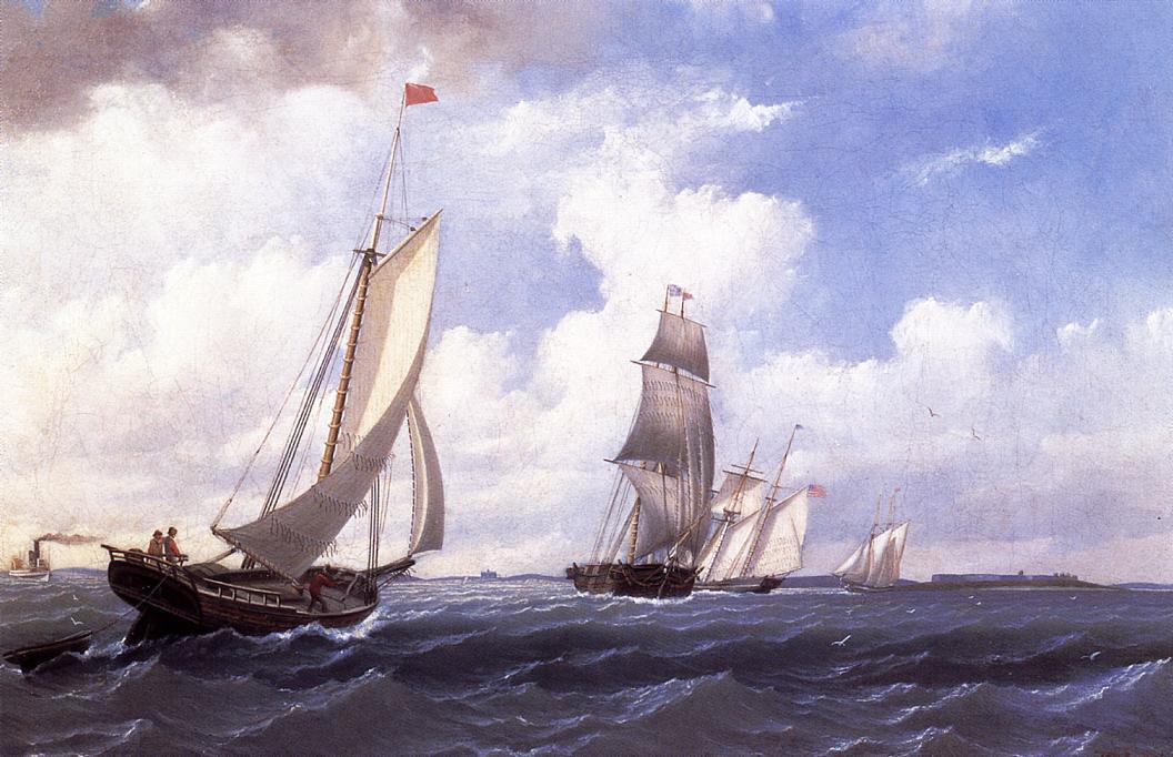 The ' Mary' Of Boston Returning To Port — William Bradford