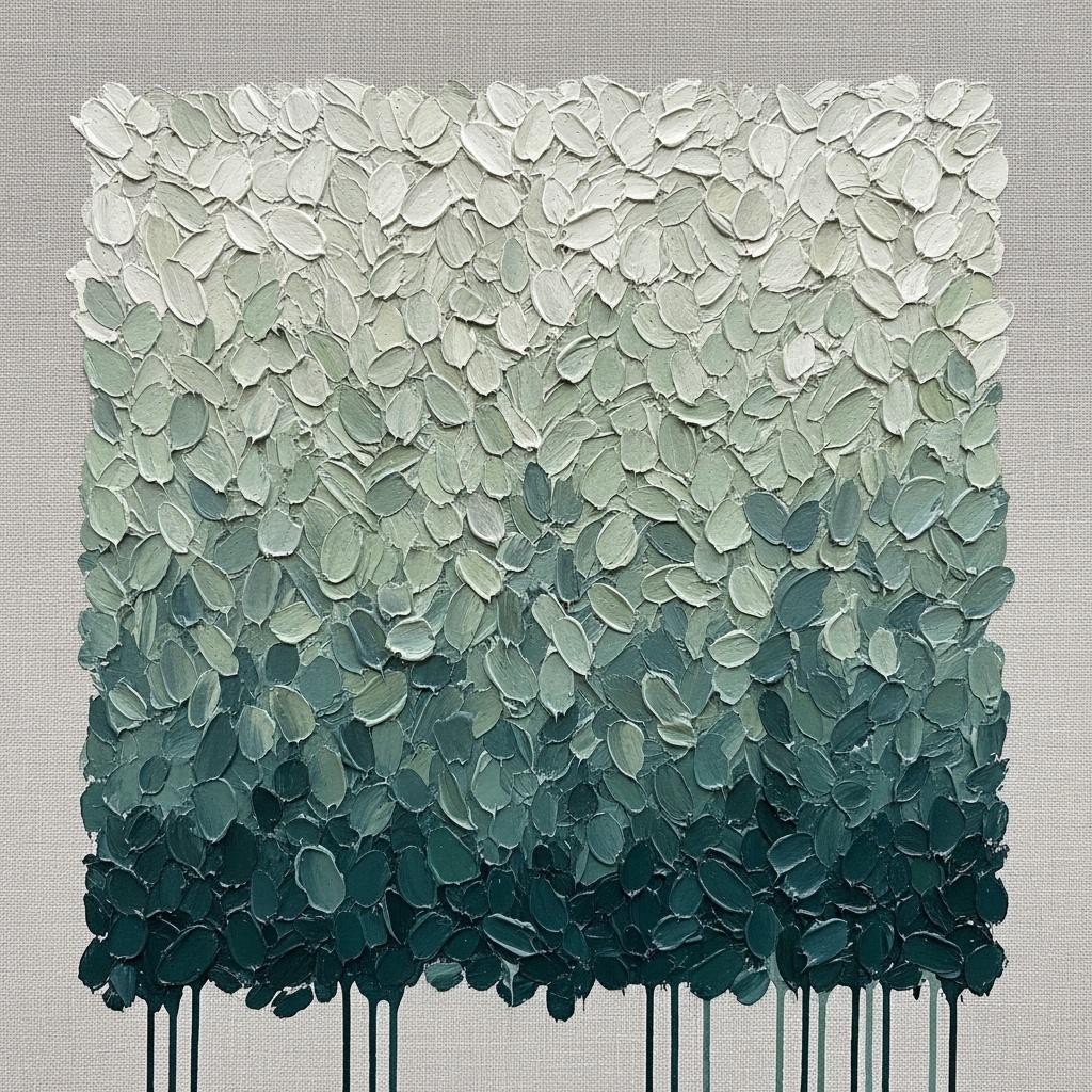Ethereal Descent: A Sculptural Study In Forest Shadows And Luminous Cream — Christian Noiret