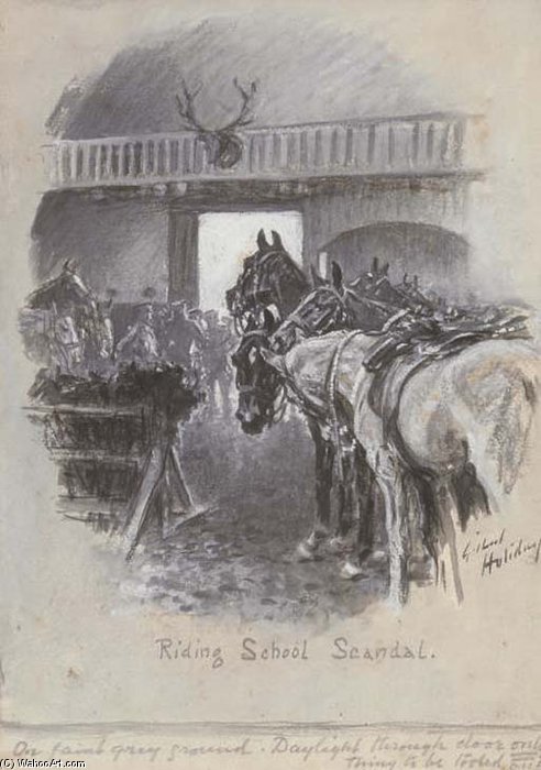 Riding School Scandal — Gilbert Holiday