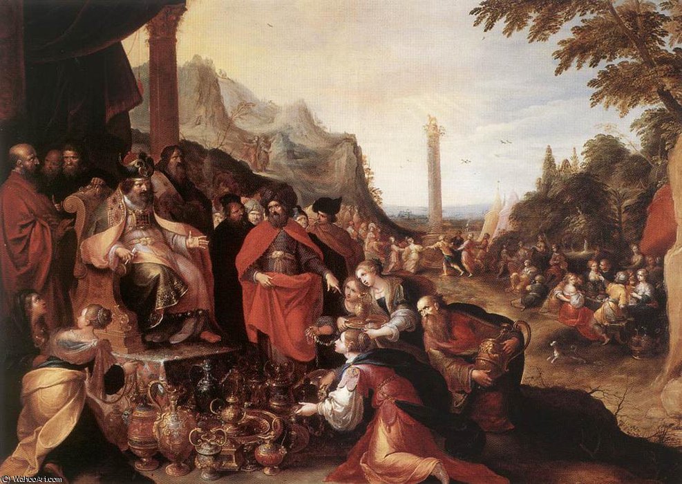 Worship Of The Golden Calf — Frans Francken The Younger