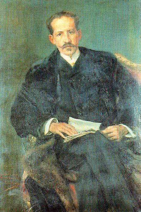 Portrait Of Jacinto Octavio Picón — José Villegas Cordero