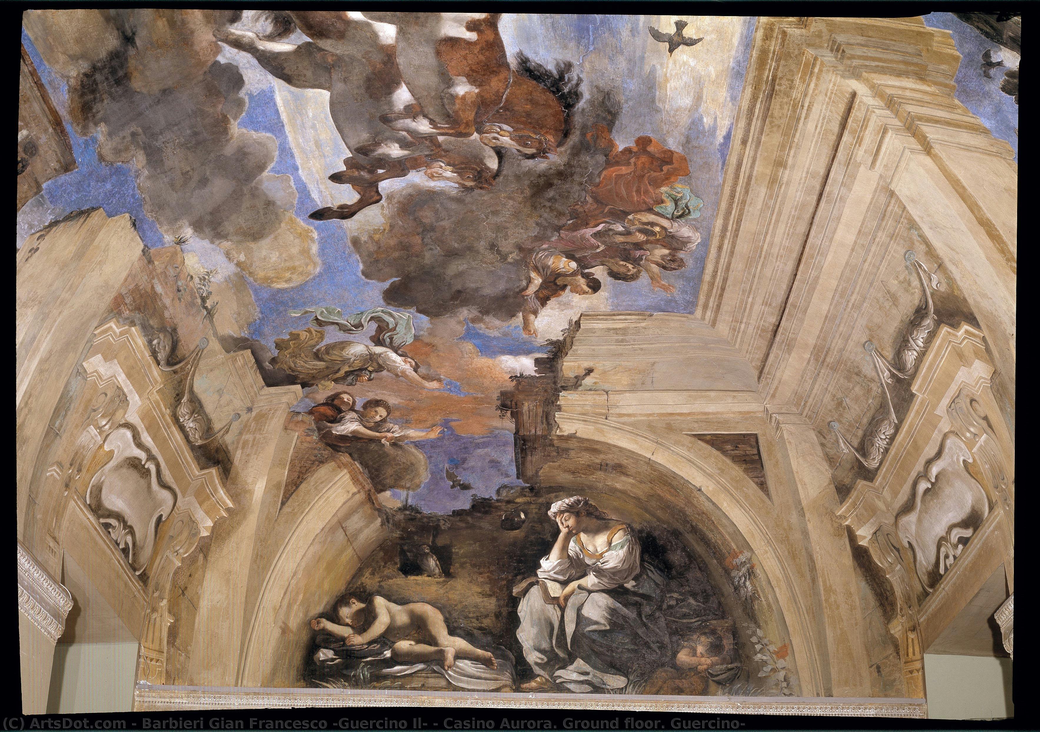 Casino Aurora. Ground Floor. Guercino — Barbieri Gian Francesco (guercino Il)