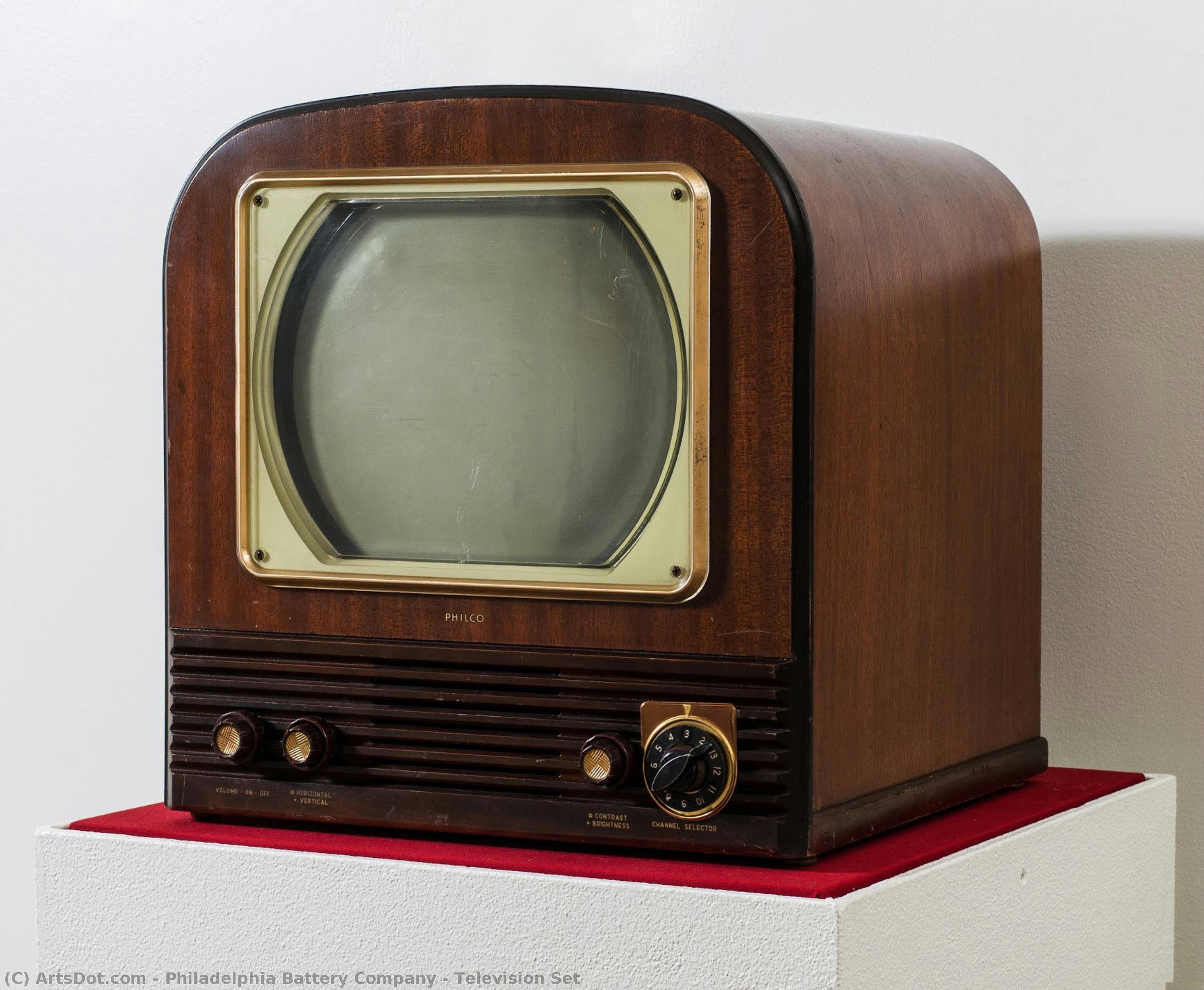 Television Set — Philadelphia Battery Company