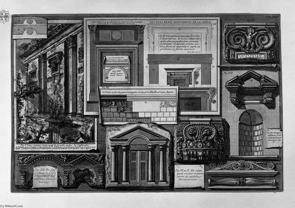 Details Of Greek And Roman Monuments — Giovanni Battista Piranesi
