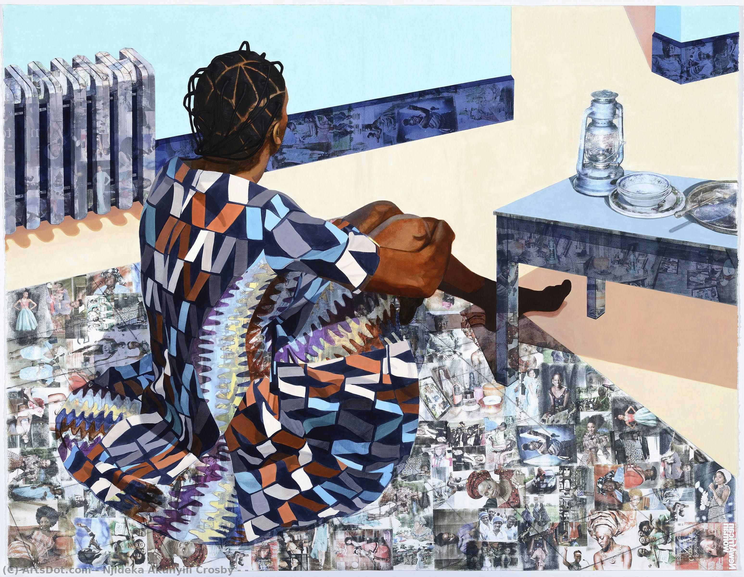 I'm Not Me — Njideka Akunyili Crosby