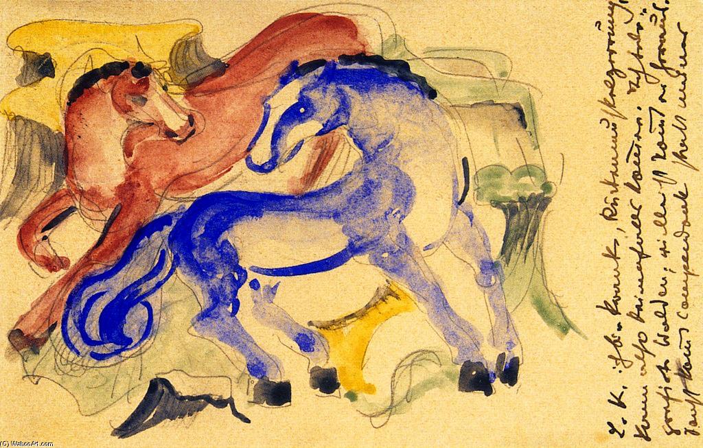 Red And Blue Horse — Franz Marc