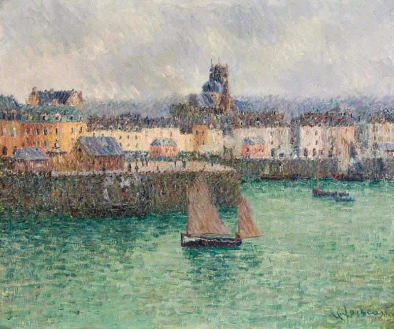 Port Of Dieppe — Gustave Loiseau