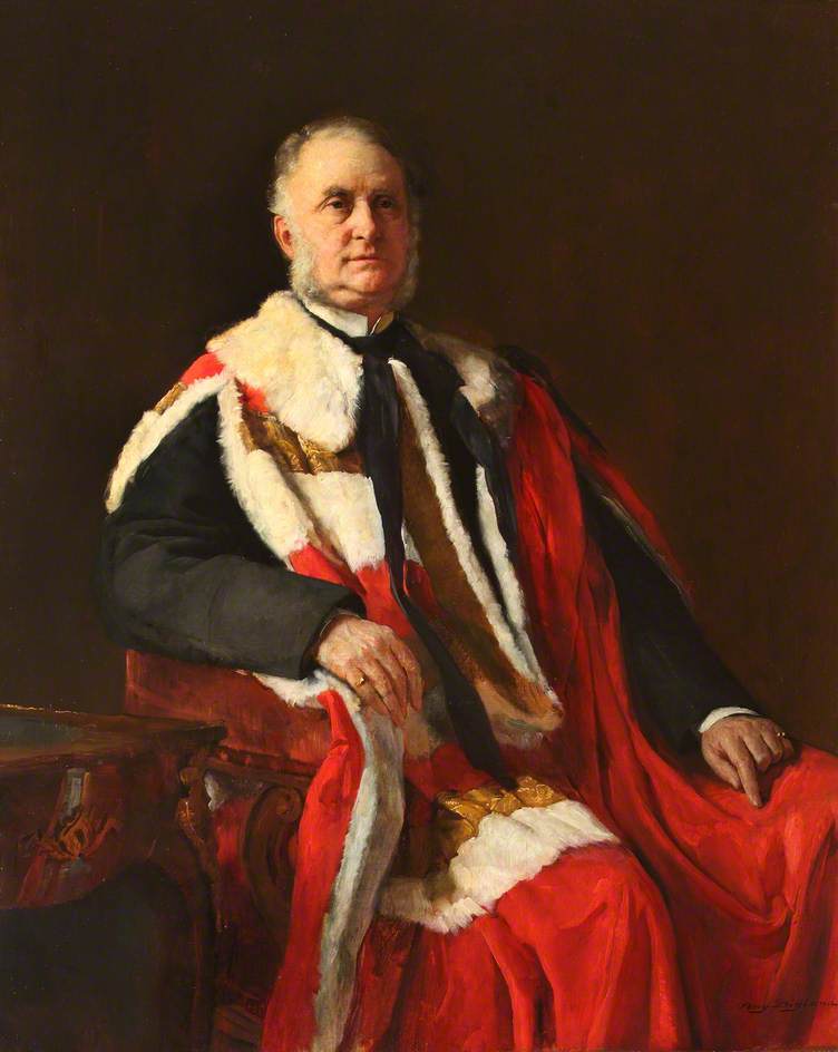 George Henry Charles Byng, 3rd Earl Of Strafford — Percy Bigland