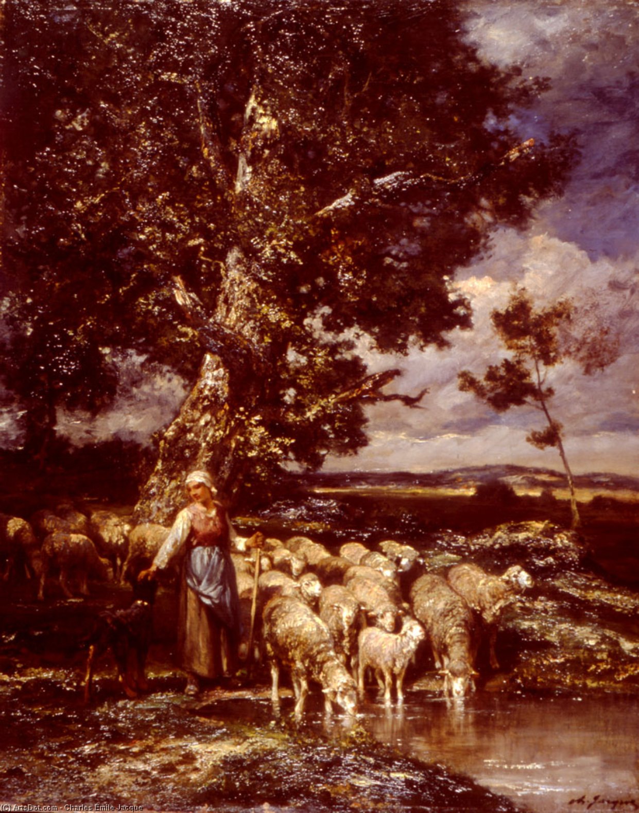 Shepherdess — Šarl-emil Žak