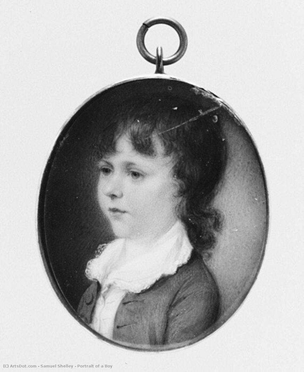 Portrait Of A Boy — Samuel Shelley