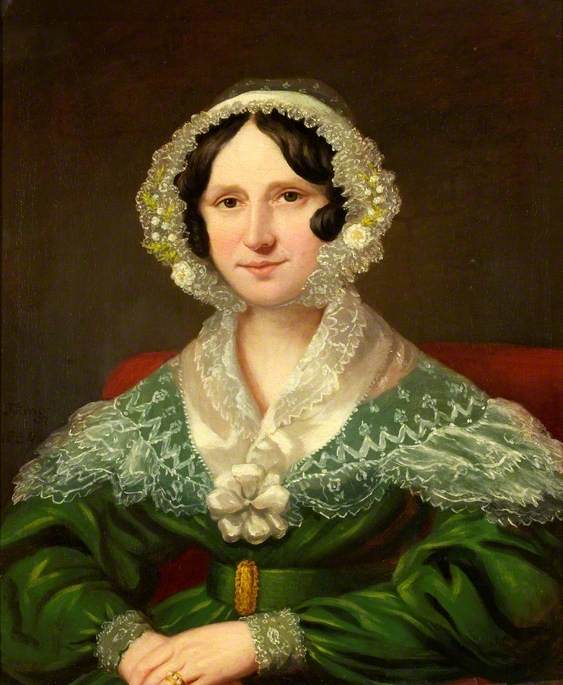 Margaret Stancomb, Née Salter, Wife Of William Stancomb — John King