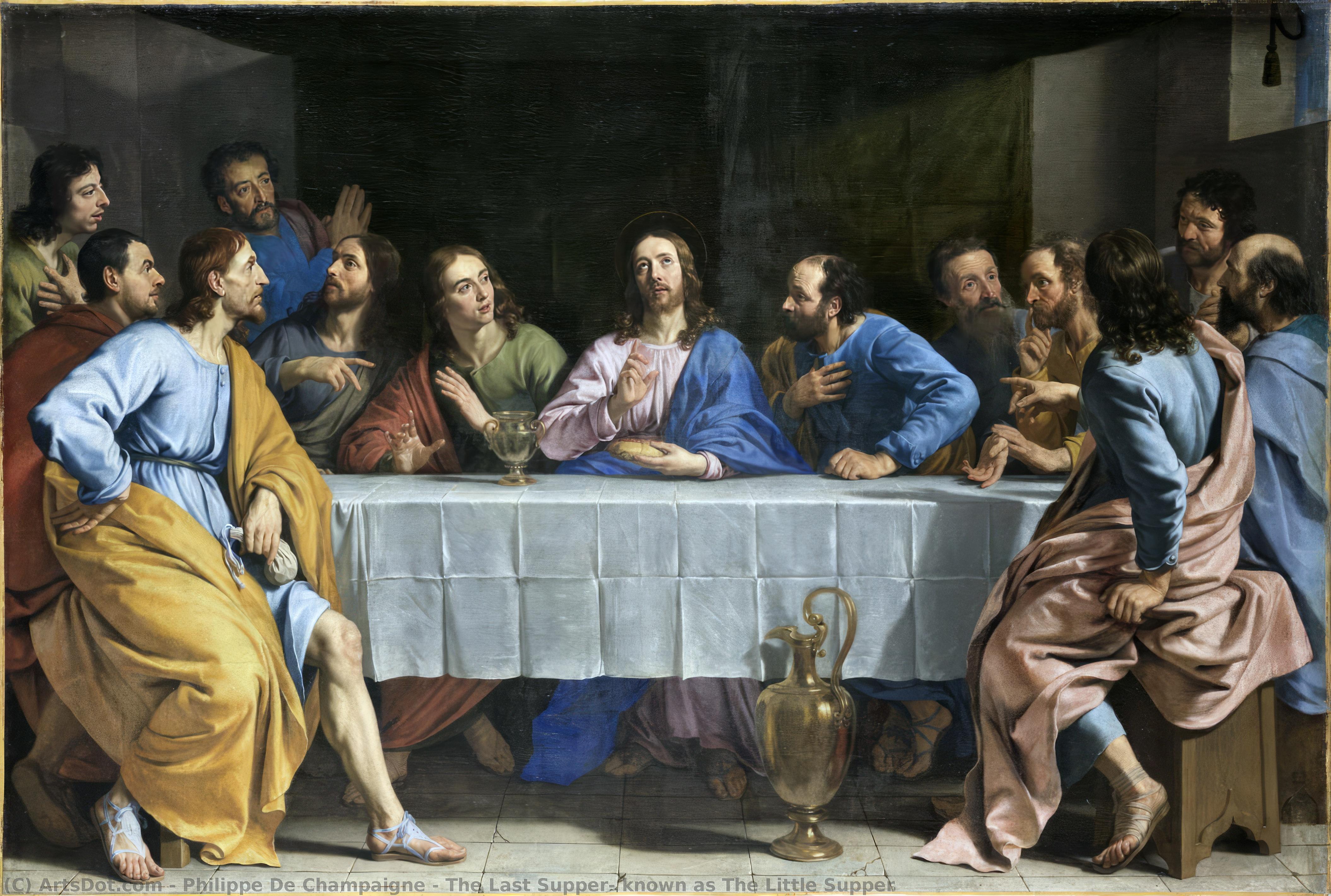 The Last Supper, Known As The Little Supper — Philippe De Champaigne
