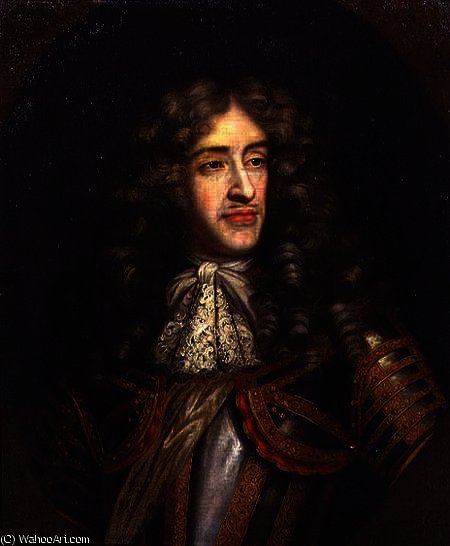Portrait Of James, Duke Of York As Lord High Admiral — Henri Gascard