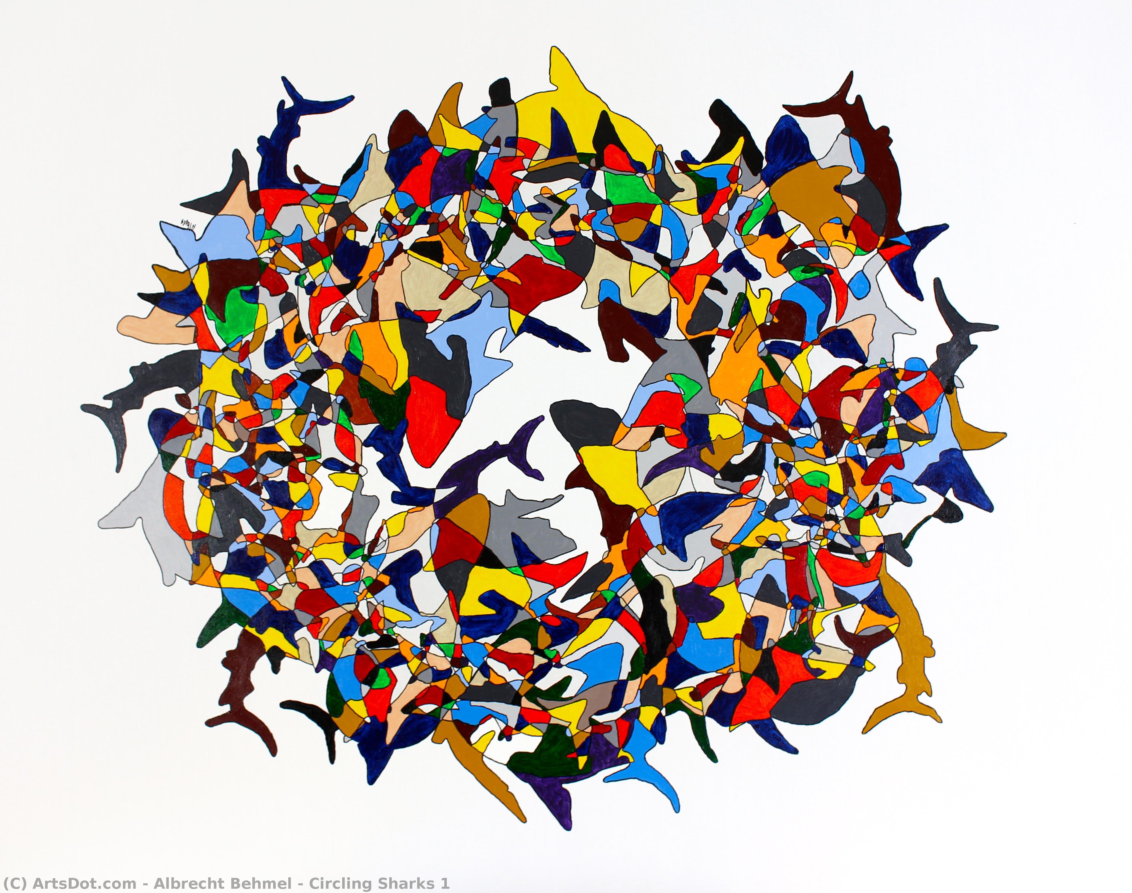 Circling Sharks 1 — Albrecht Behmel