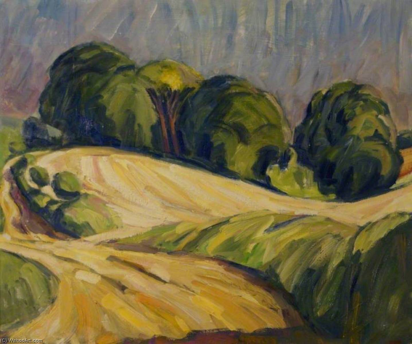 Landscape Near Lambourn — Nick Schlee